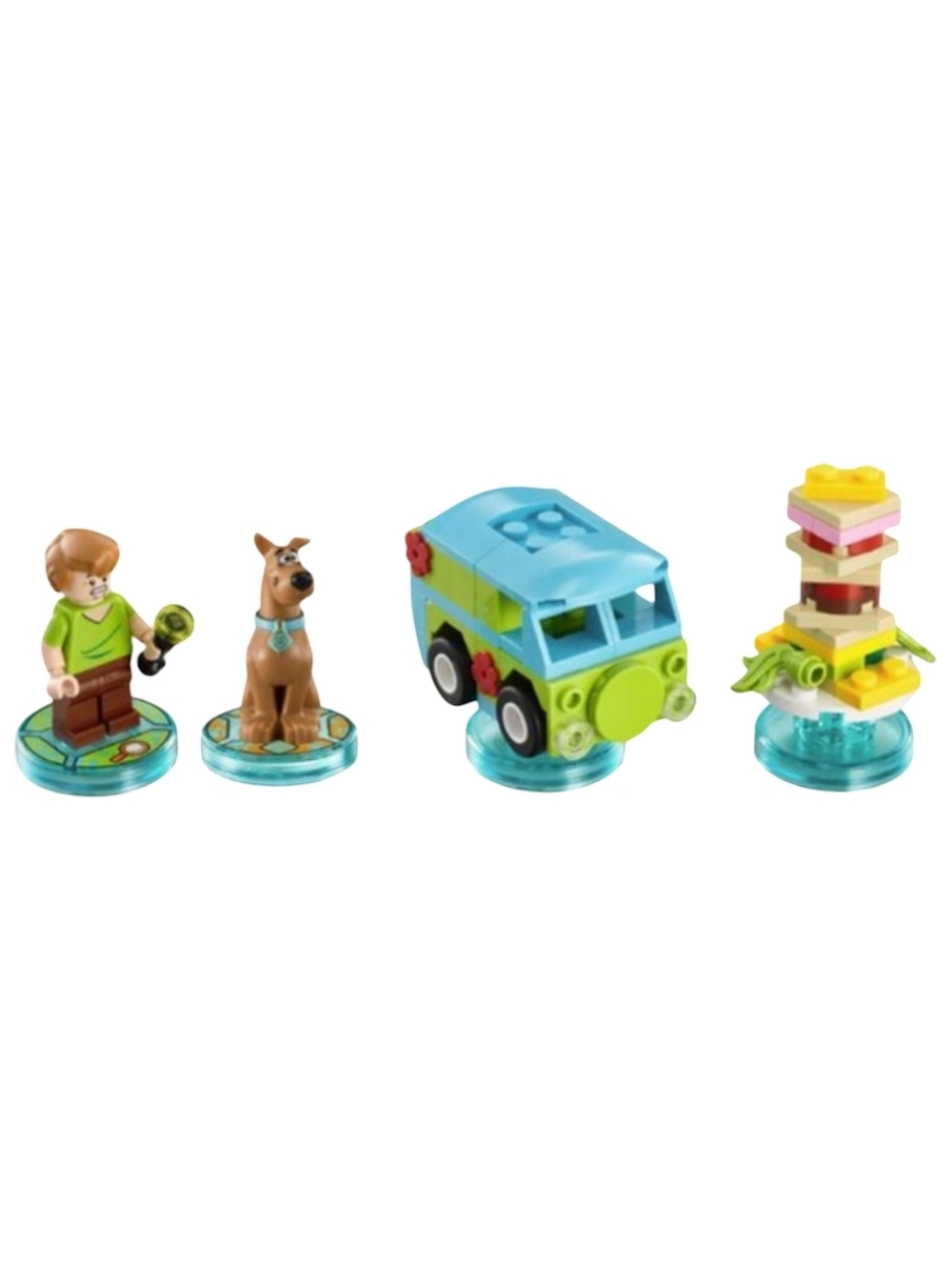 Scooby-Doo Team Figure Pack #71206 LEGO Dimensions COMPLETE *NO BOX*